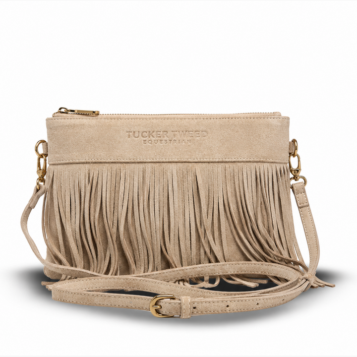 XL Wellington Wristlet Summer Fringe | Limited Edition Tucker Tweed Equestrian