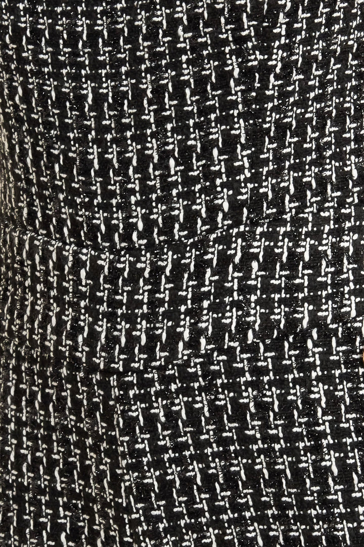 Haute Strapless Tweed Jumpsuit