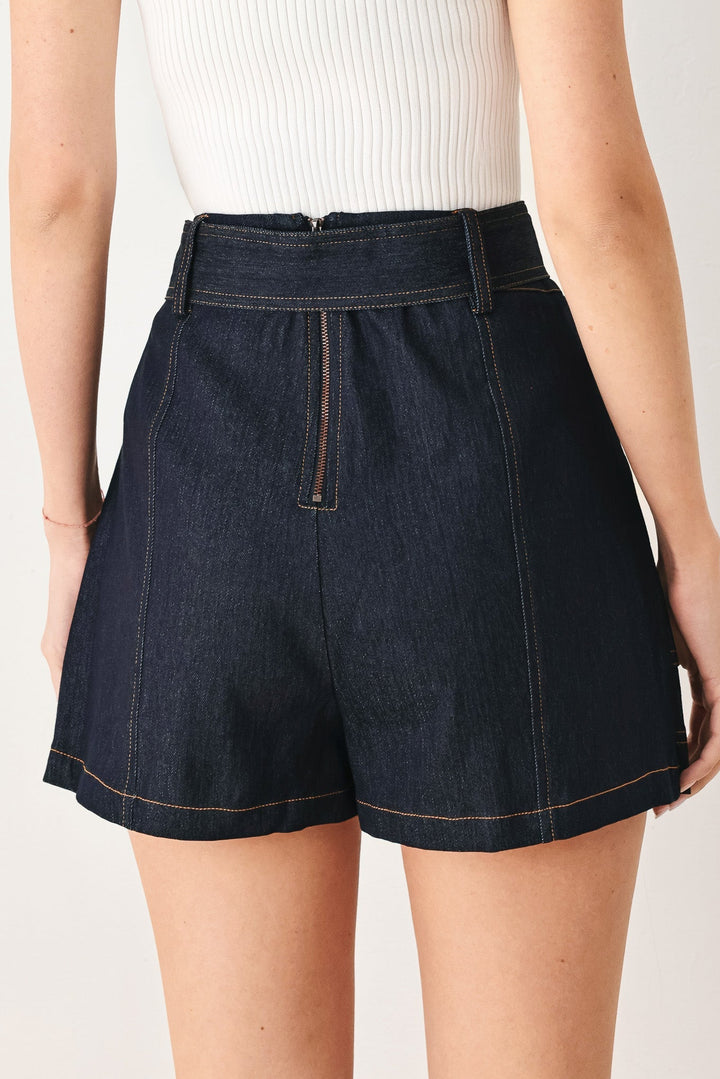 CHIC CHARM DENIM SKORT Flying Tomato