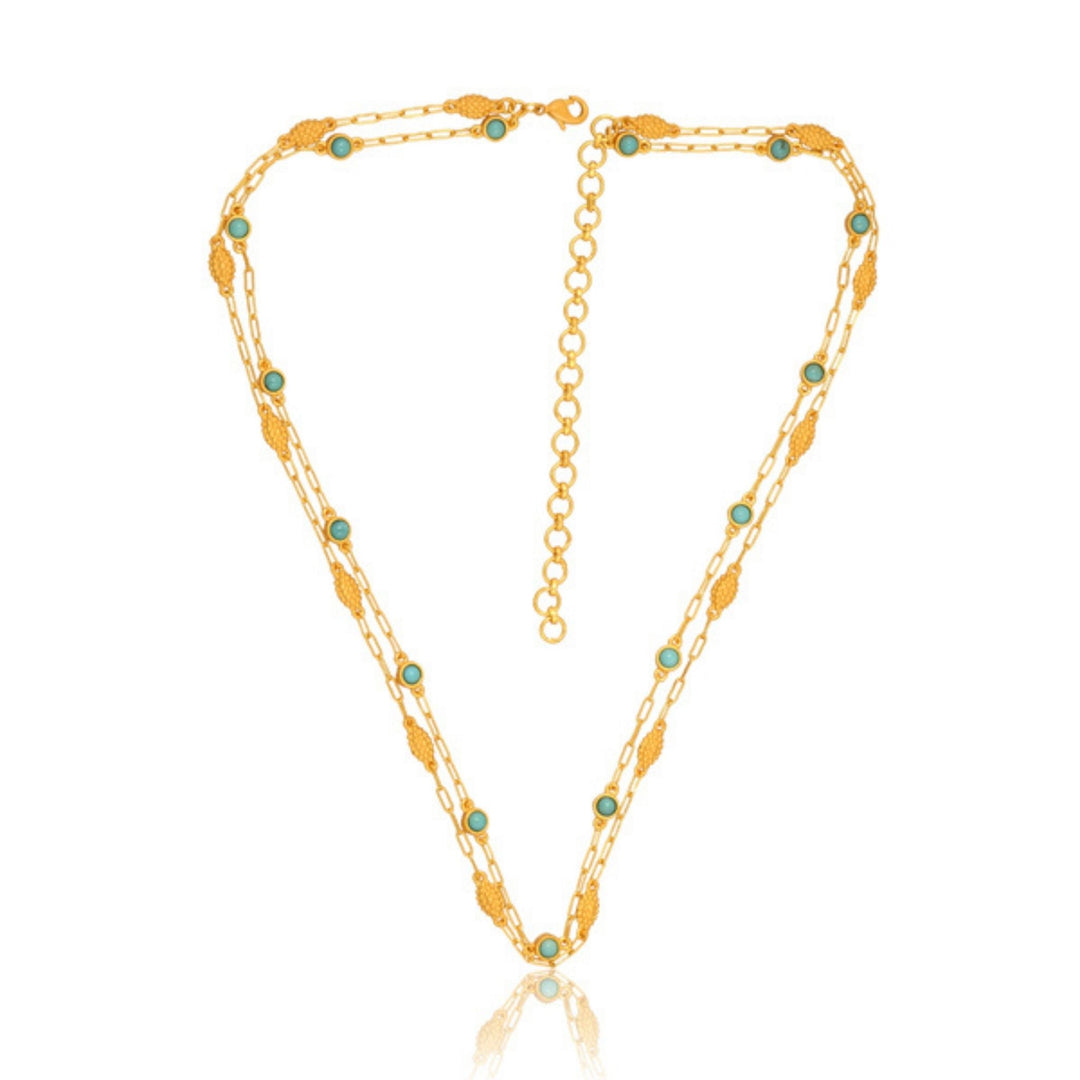 Turquoise Flights of Fancy Hat Band