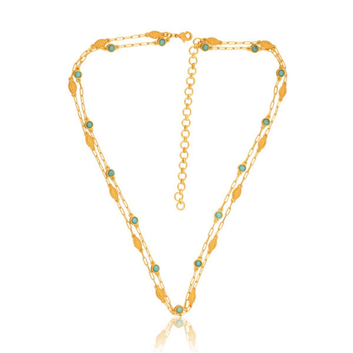 Turquoise Flights of Fancy Hat Band