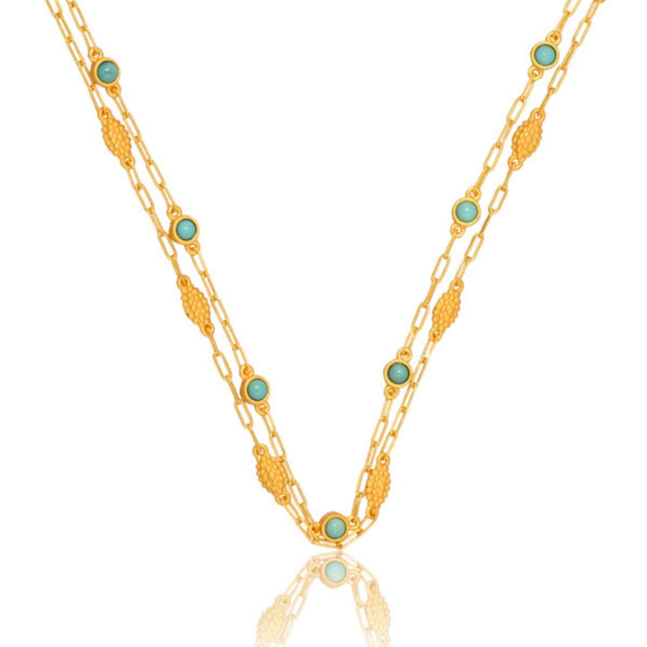 Turquoise Flights of Fancy Hat Band