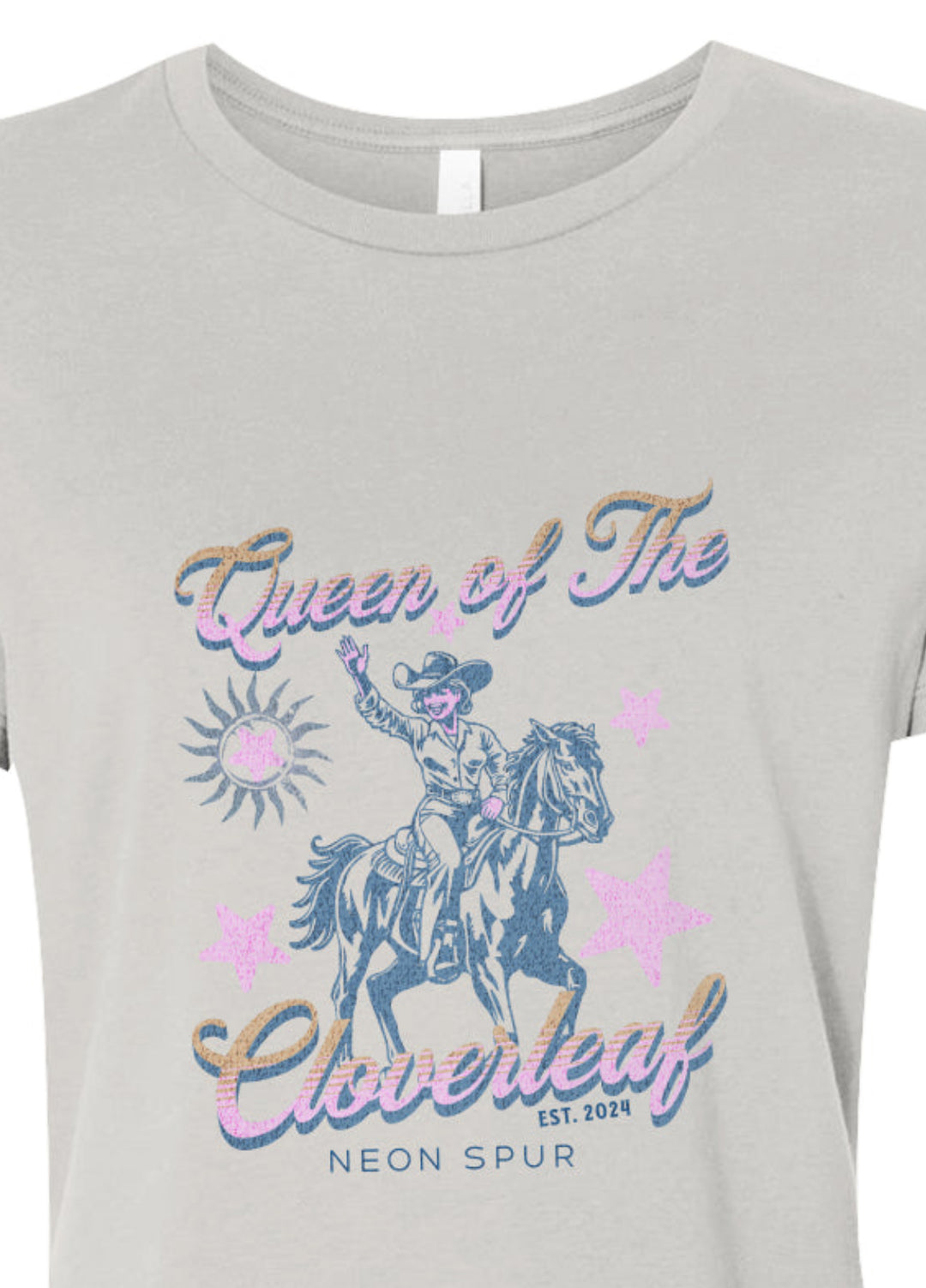 Queen Of The Cloverleaf Women’s Relaxed Jersey Tee