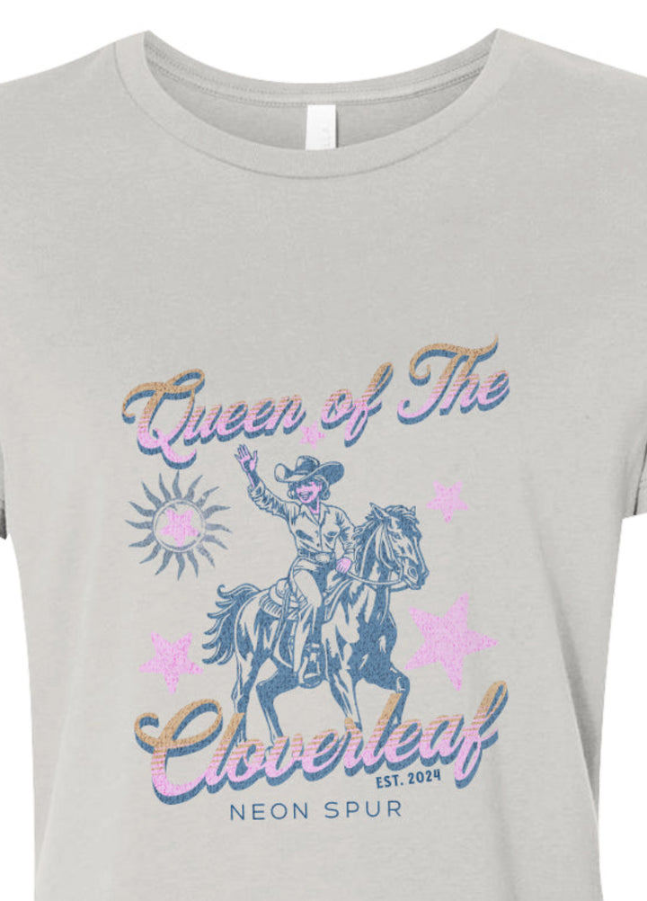 Queen Of The Cloverleaf Women’s Relaxed Jersey Tee