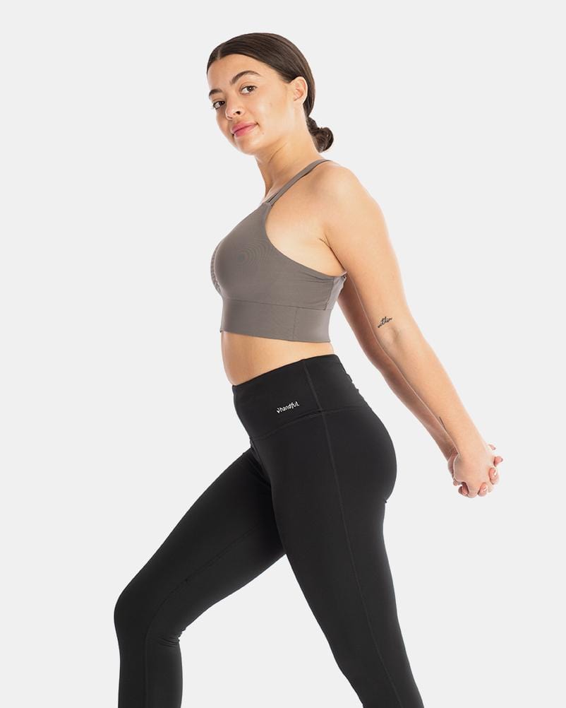 Double Down Bra – Magnetic Gray Handful