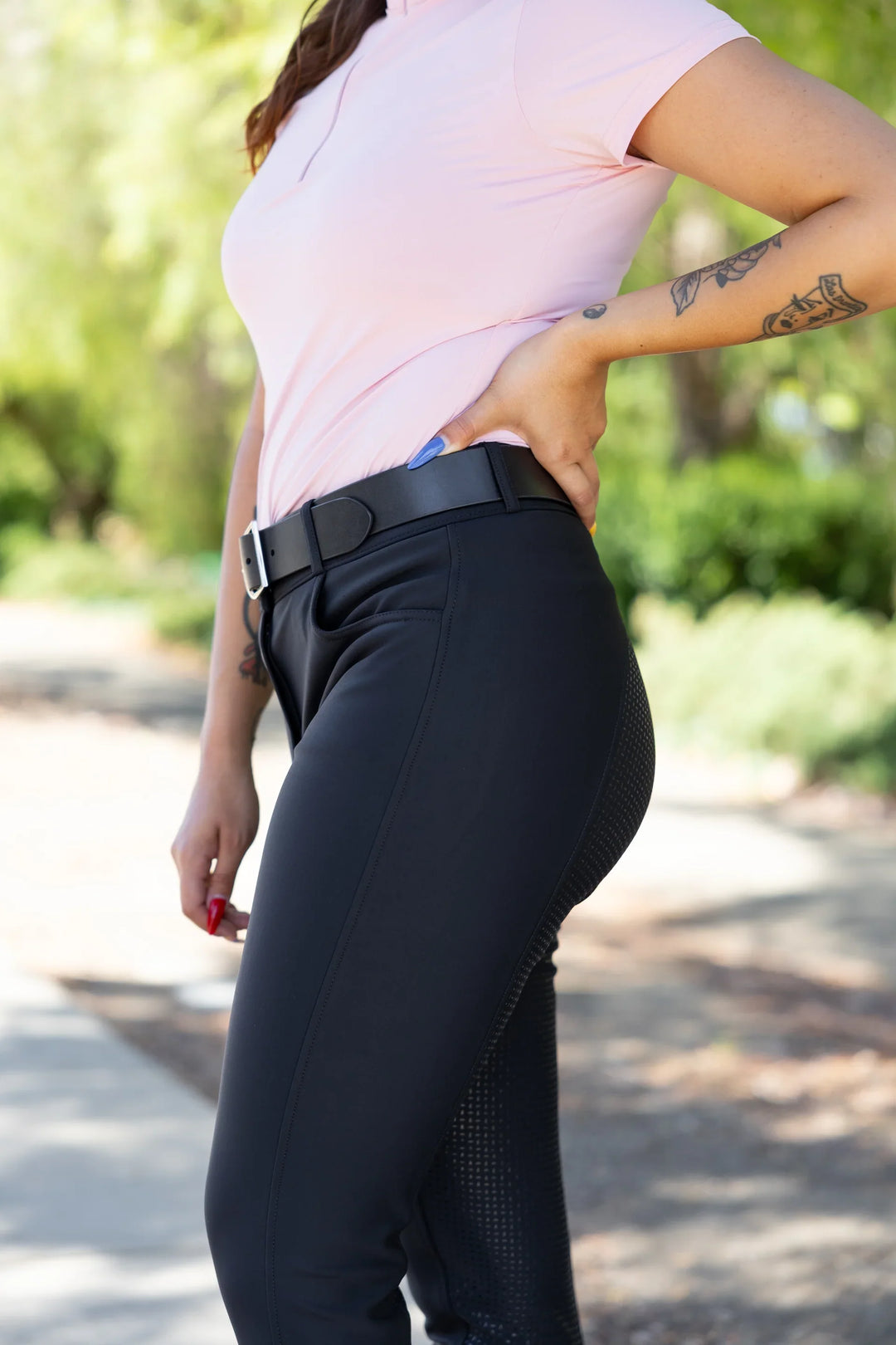 Grewal Equestrian Talia Ladies Silicone Full Seat Breeches