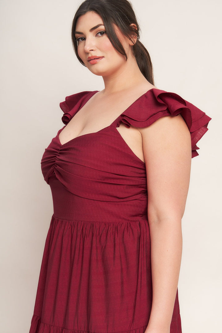 Simmer Woven Maxi Dress