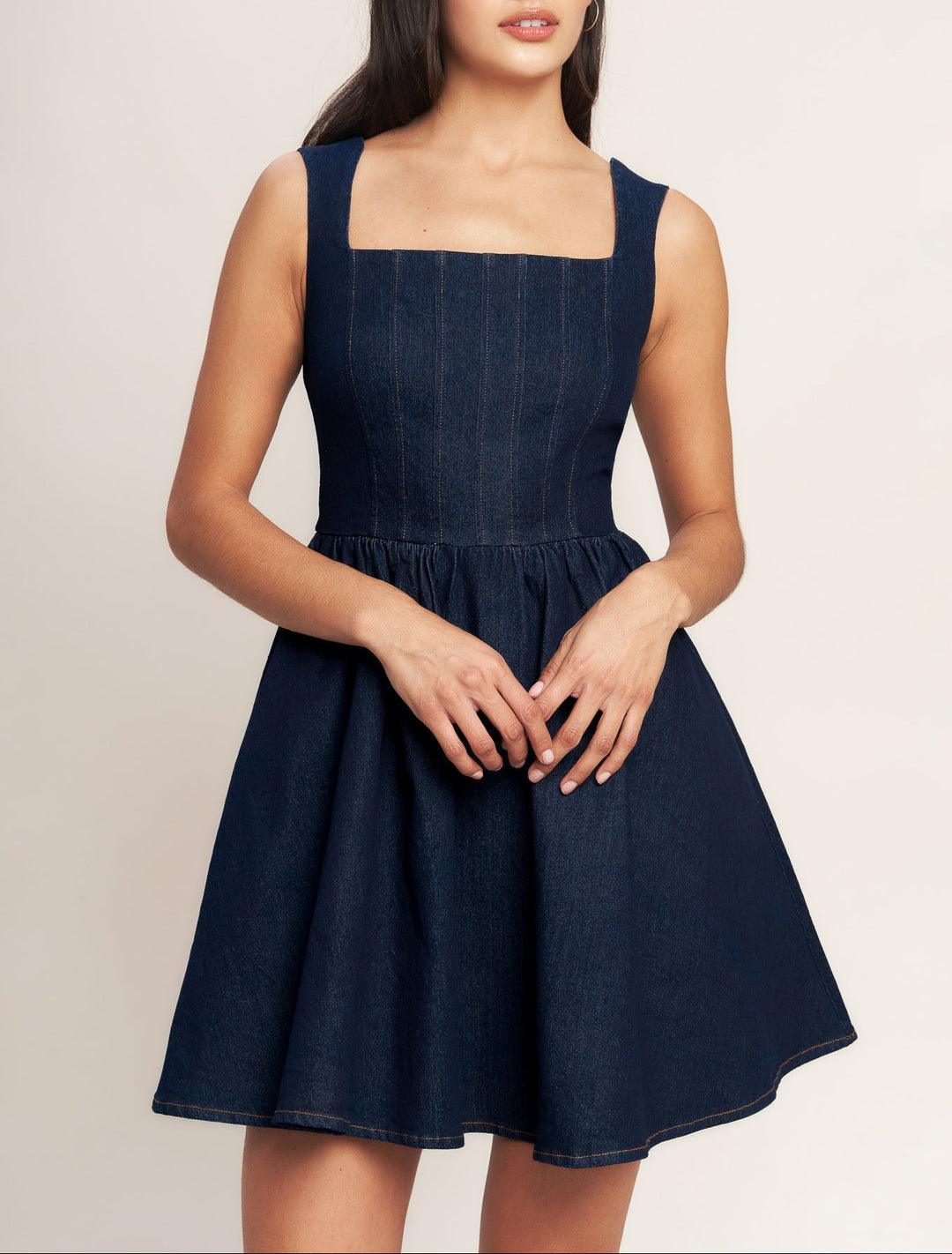 Love At First Wear Denim Mini Dress