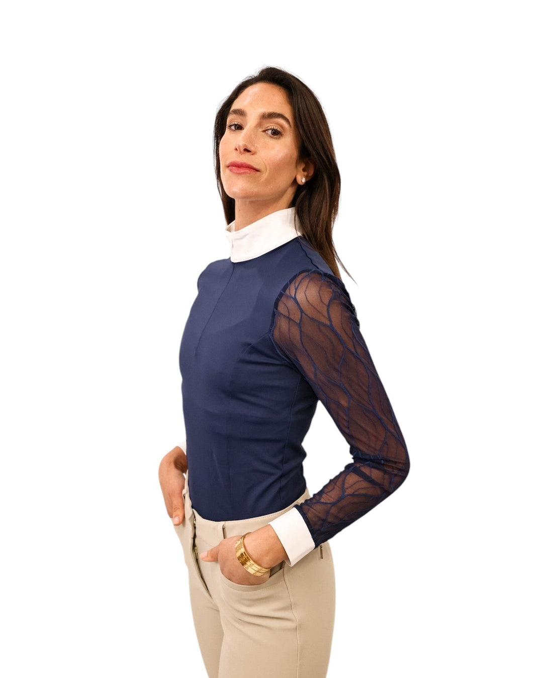 Ophelia Lace Long Sleeve Show Shirt