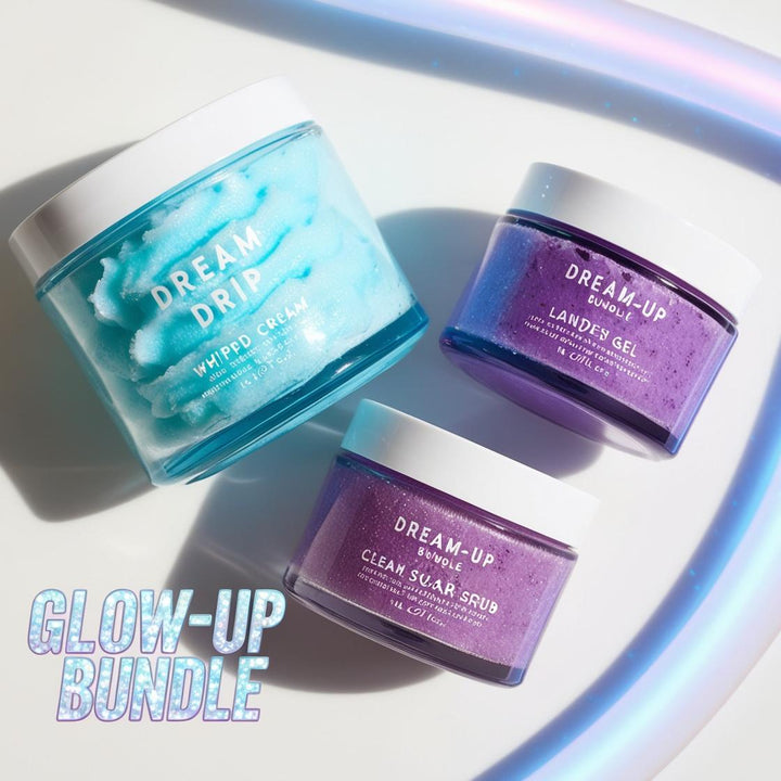 Dream Drip - Blueberry, Chamomile & Lavender | Glow-Up Skincare Bundle