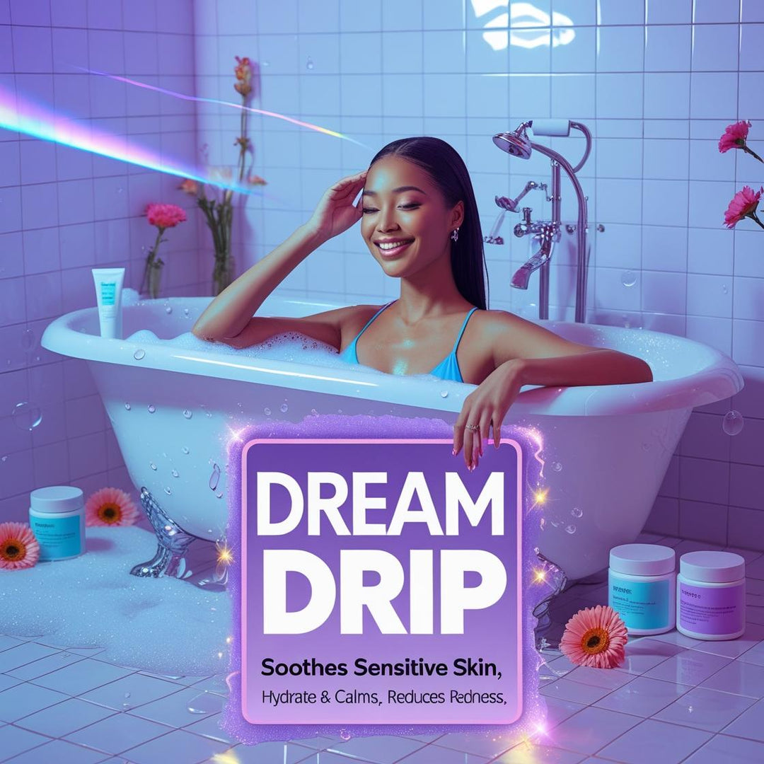 Dream Drip - Blueberry, Chamomile & Lavender | Glow-Up Skincare Bundle