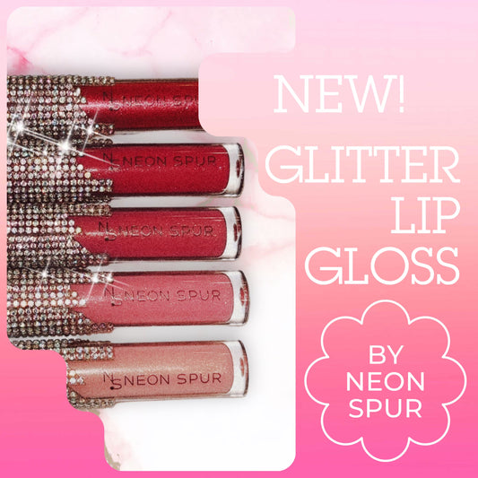 Saddle Up Your Smile - Glitter Lip Gloss Set of all 5!