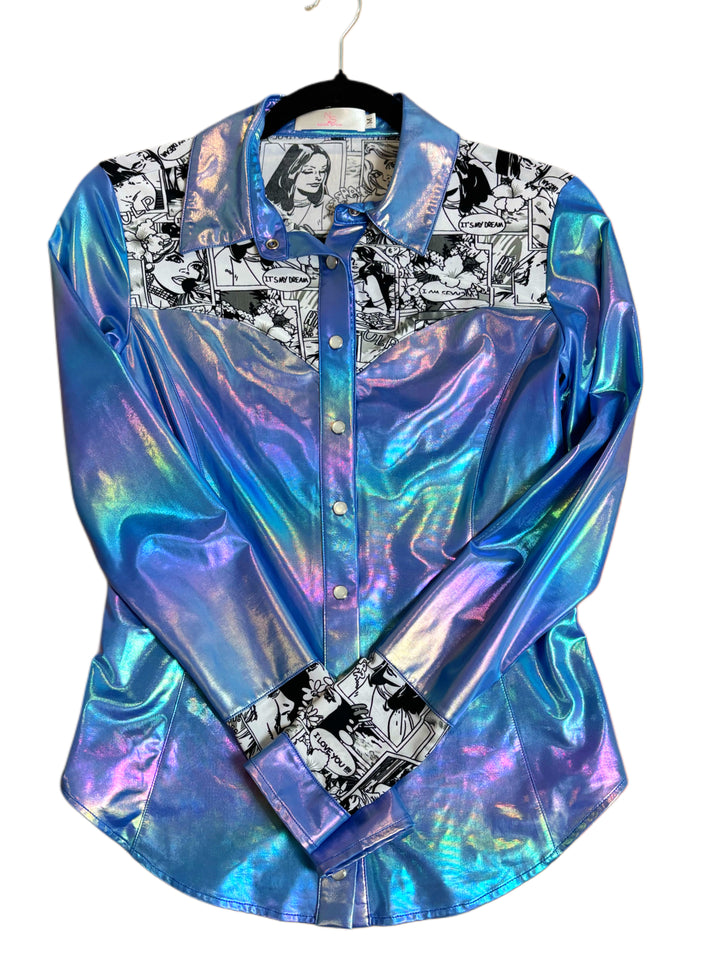 Purple Rain Sample Rodeo Shirt