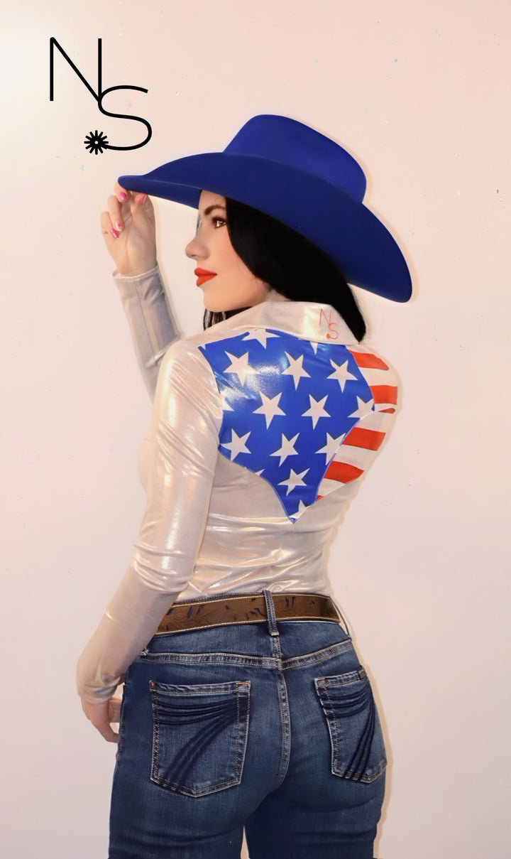 God’s Country Western Pearl Snap Rodeo Shirt