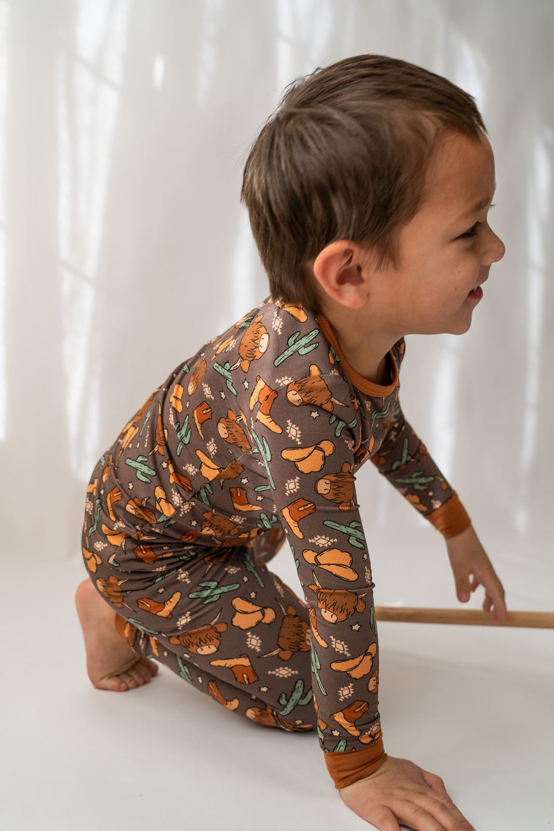 Highland Cow 2 Piece Jammie Set