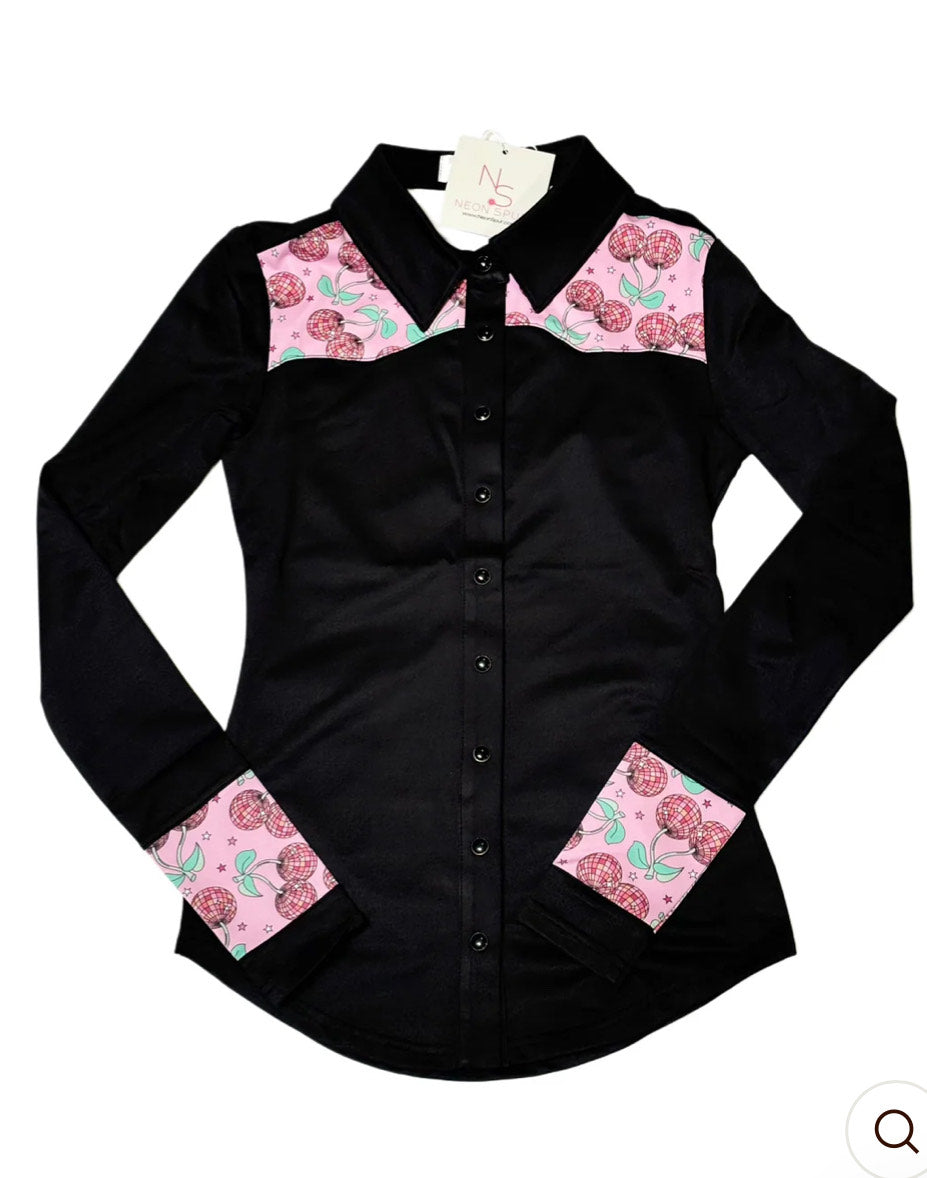 Cherry Snap Schooling Shirt