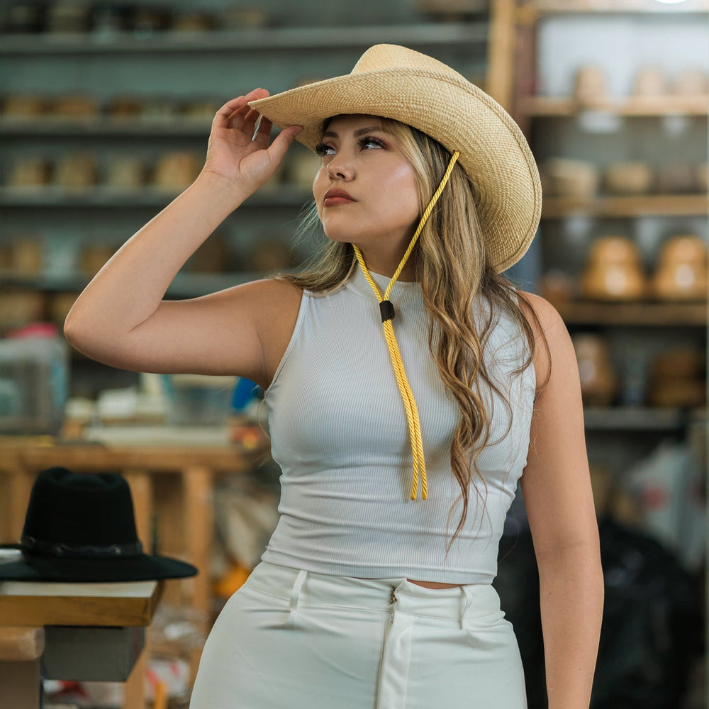 COASTAL COWGIRL STRAW BANDIDO HAT The Hip Hat