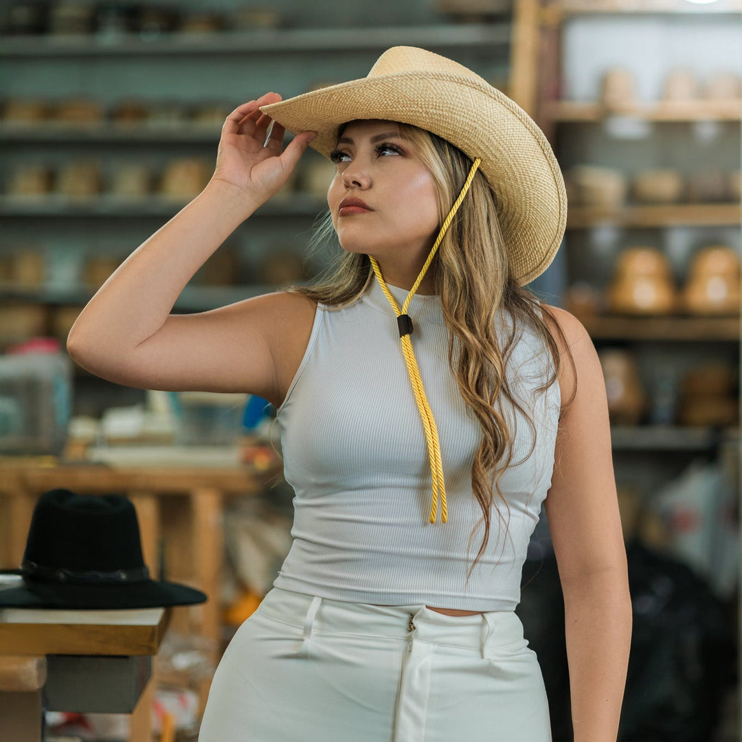 COASTAL COWGIRL STRAW BANDIDO HAT The Hip Hat