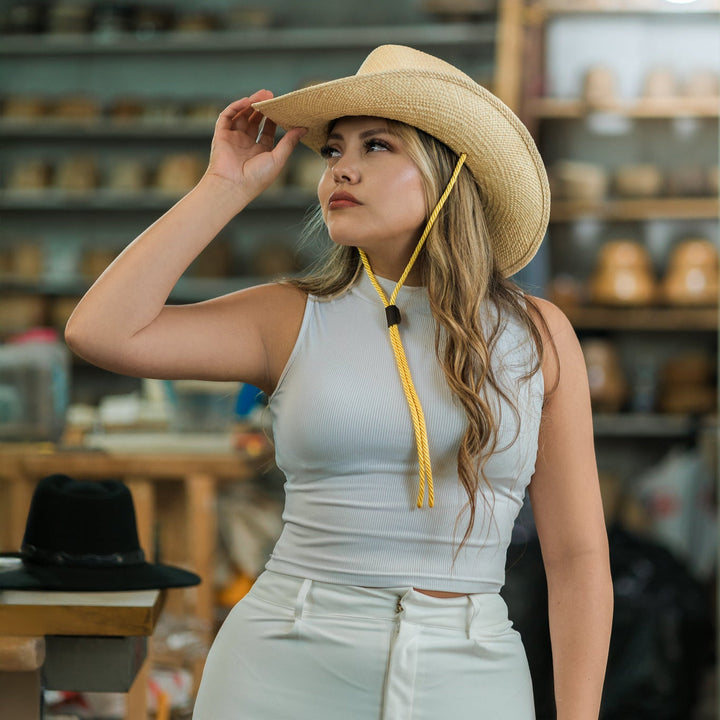 COASTAL COWGIRL STRAW BANDIDO HAT The Hip Hat