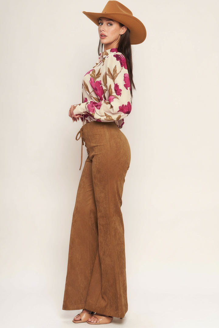 Wild Honey Faux Suede Pants