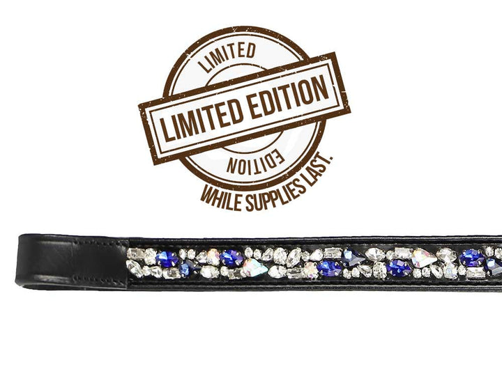 Iced Sapphire Browband Grewal Equestrian