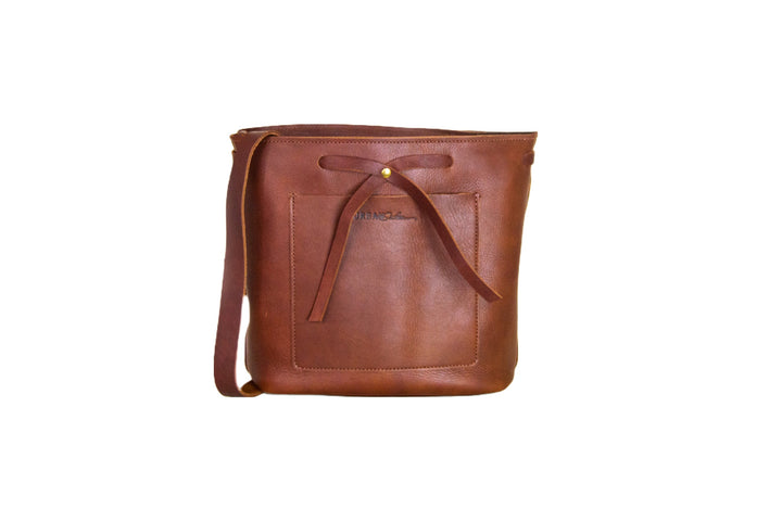 The Lexington Bow Leather Handbag