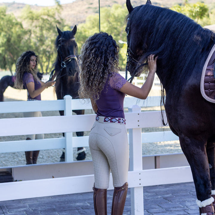 Evolution Full Seat Breeches - Desert Sand