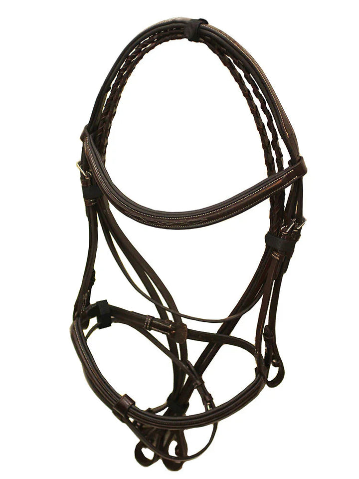 Marco Simone Italian Leather Monocrown Bridle Grewal Equestrian