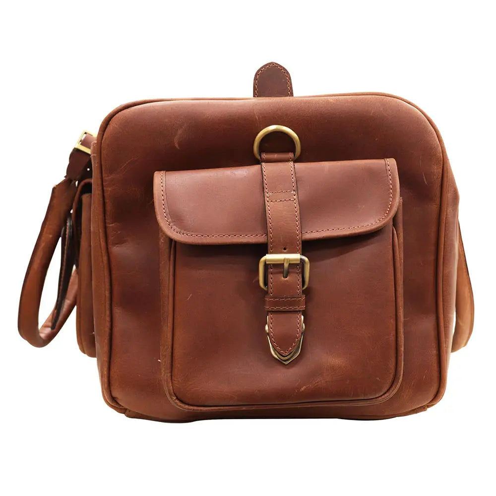 Totare Nurano Leather Weekender Bag