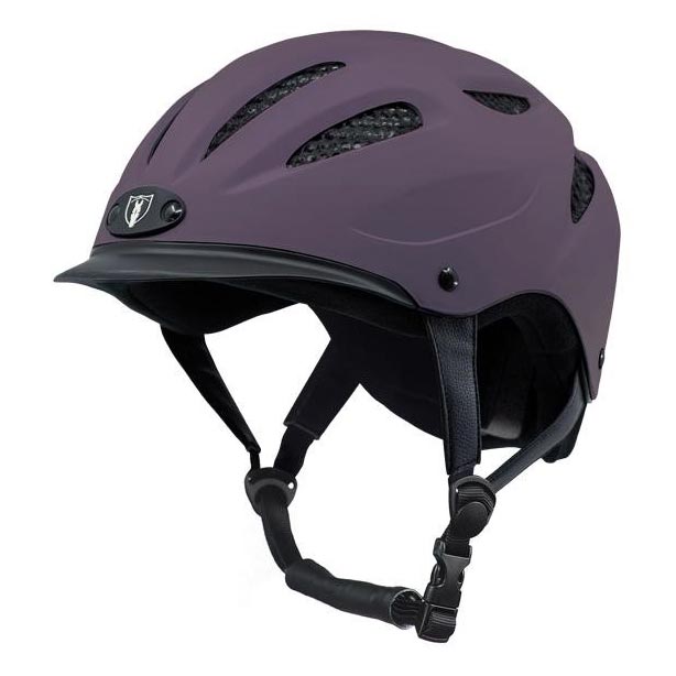 Tipperary Sportage Equestrian Helmet - Aubergine Breeches.com