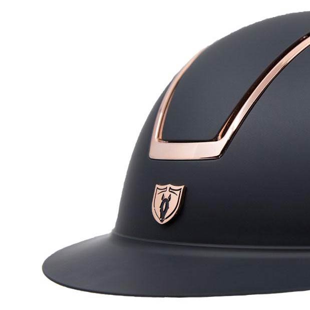 Tipperary Windsor MIPS® Wide Brim Helmet - Rose Gold Breeches.com