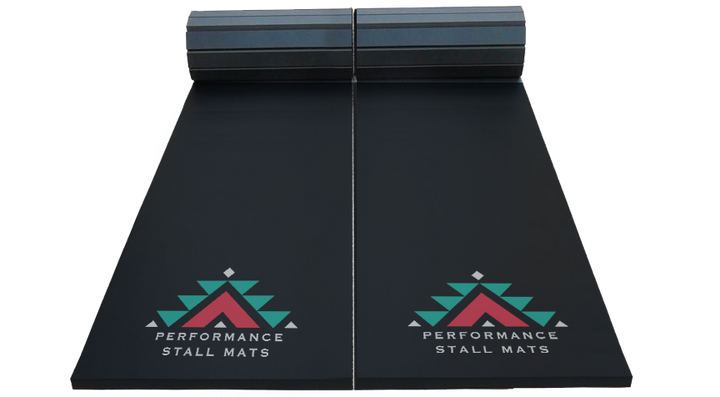 Portable Stall Mat Kit -Black -6x9