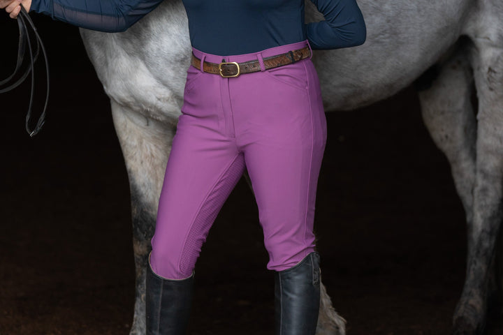 Grewal Equestrian Cordelia Breeches with Full Silicone Seat