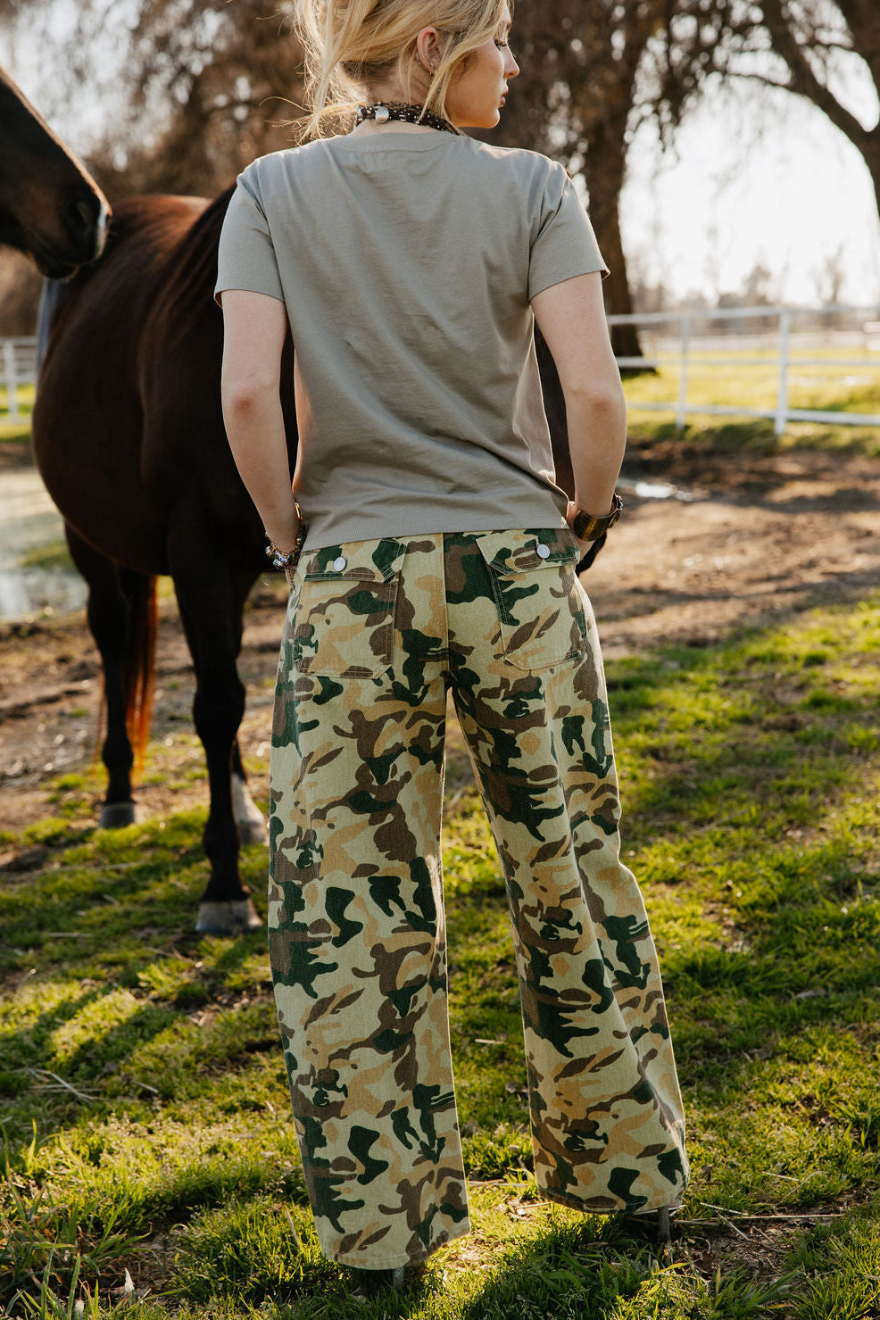 Wild Rose Camo Jeans Rodeo Quincy