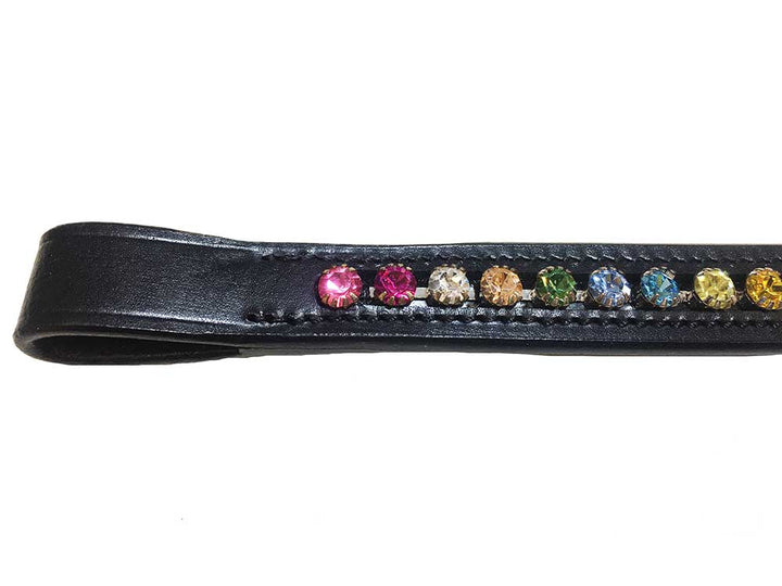 Rainbow Chain Browband Grewal Equestrian
