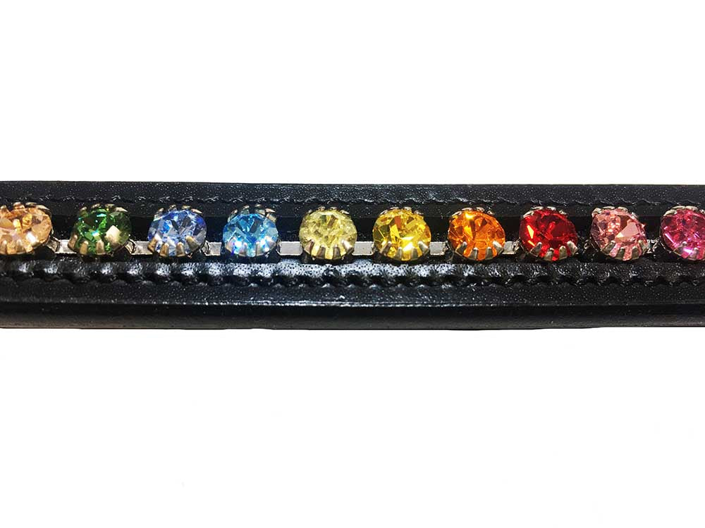 Rainbow Chain Browband Grewal Equestrian
