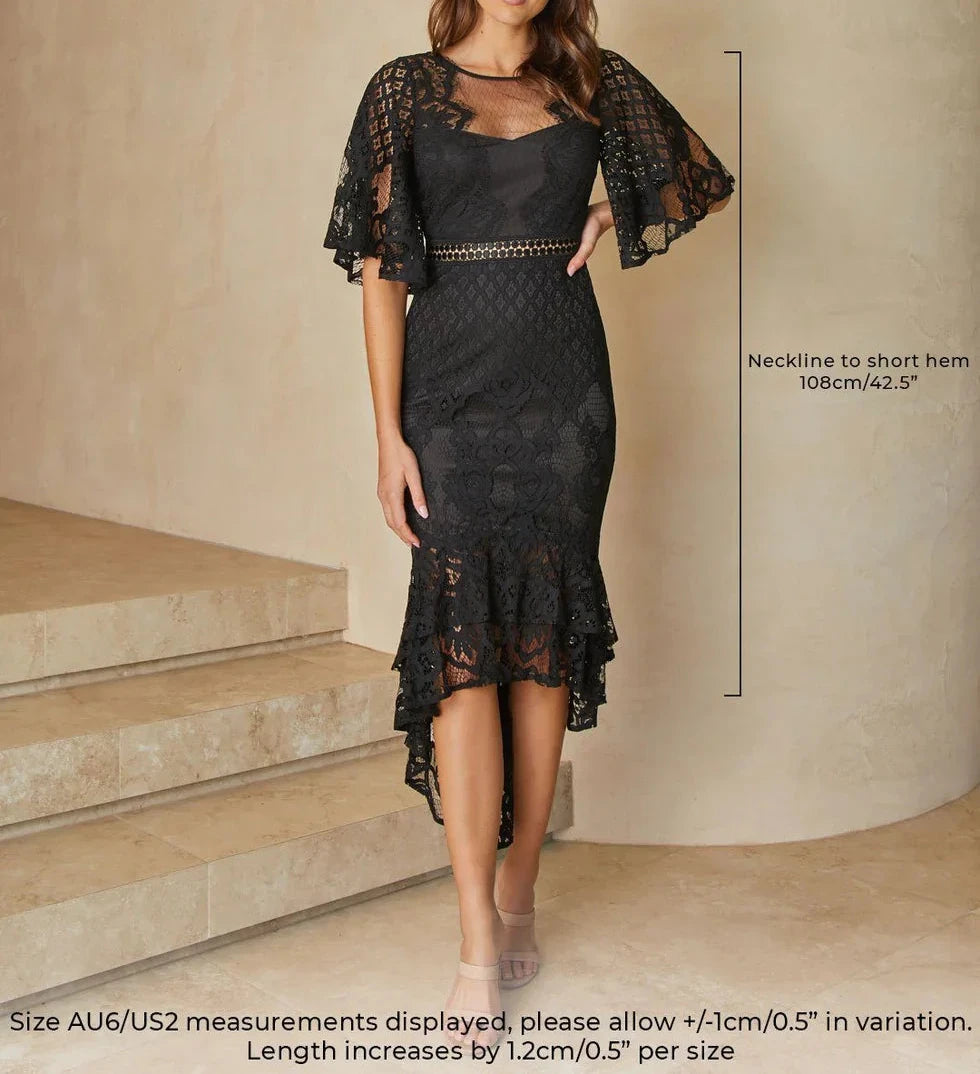 Reyna Dress - Black