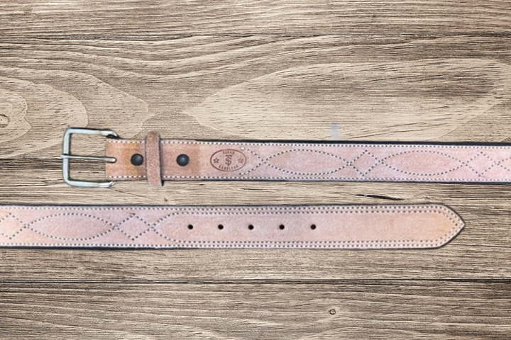 Roughout Gunfighter Leather Belt
