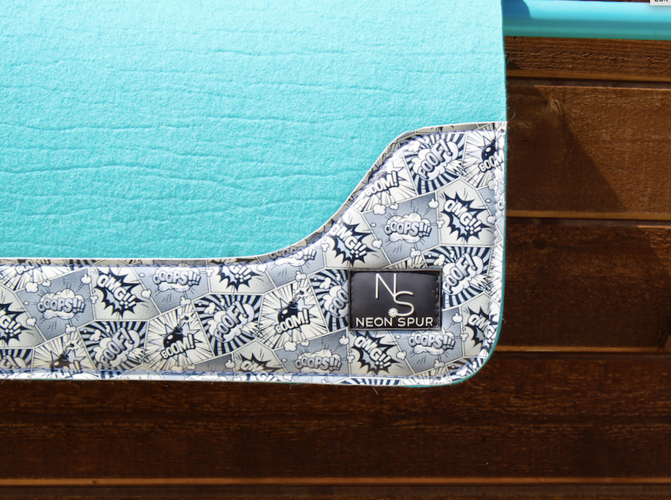 Marvel-ous Wool Saddle Pad *Sample Sale*