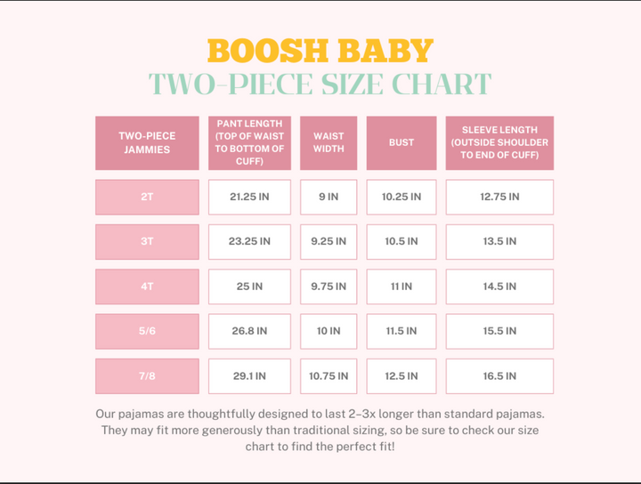 Hot Pink Bow Two-Piece Pajama Set
