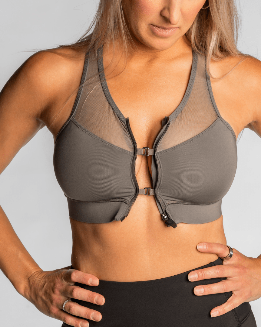 The Closer Bra – Magnetic Gray Handful