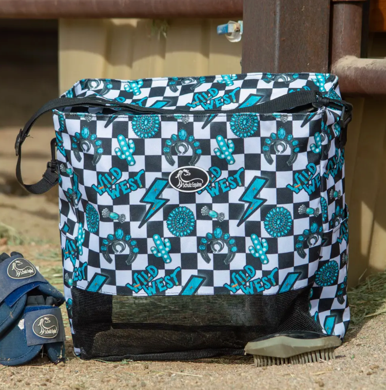 Turquoise Glass Everything Equine Bag