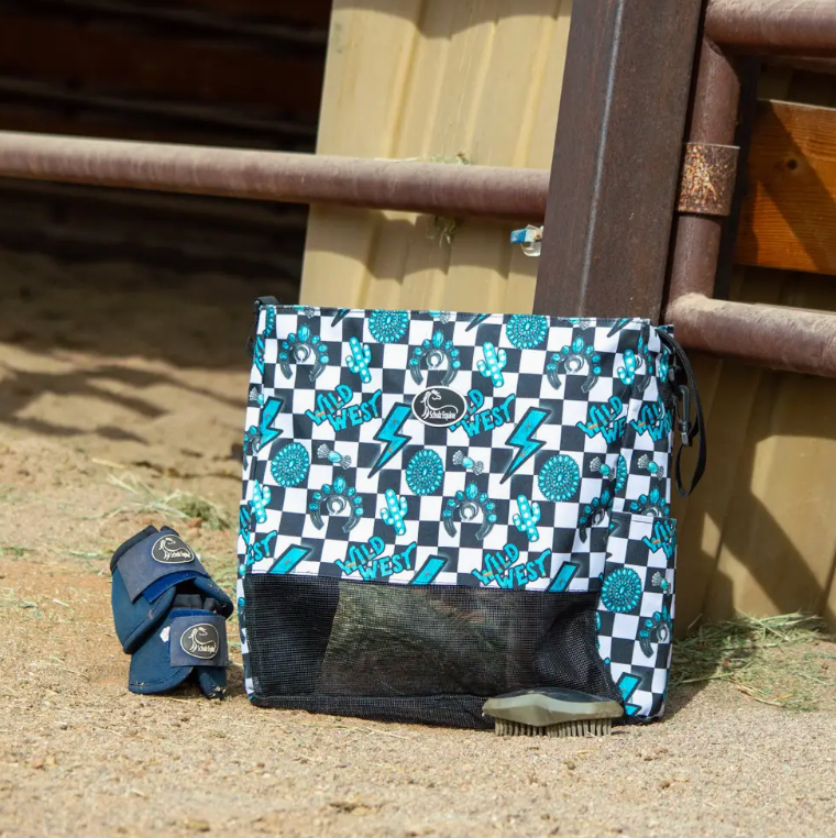 Turquoise Glass Everything Equine Bag