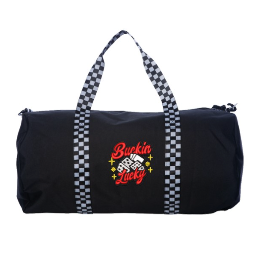 Buckin Lucky Checkered Day Trip Duffle