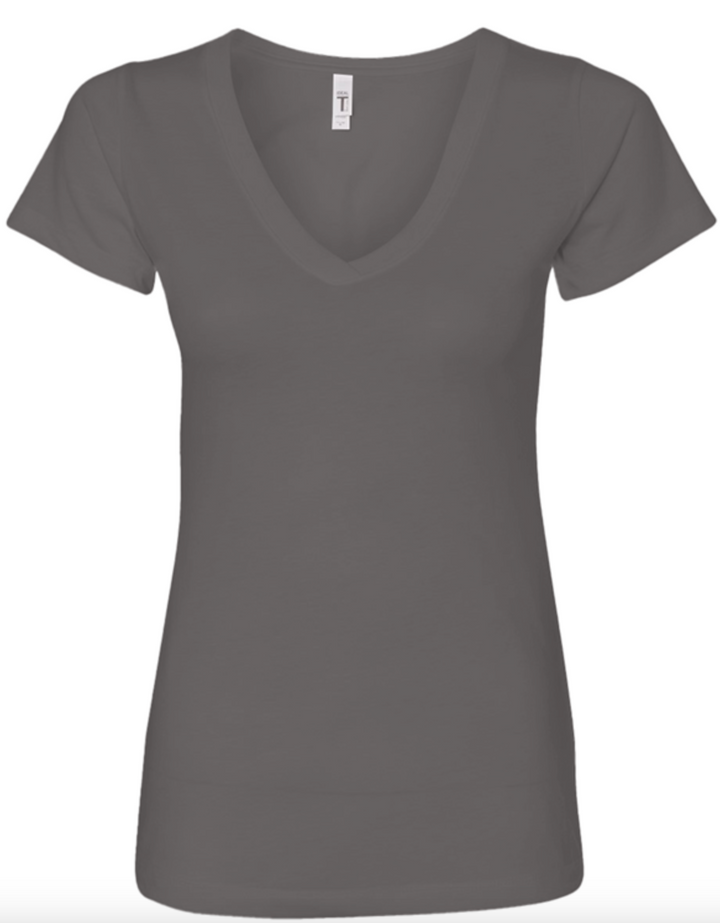 Buck It! Womens V-Neck Tee