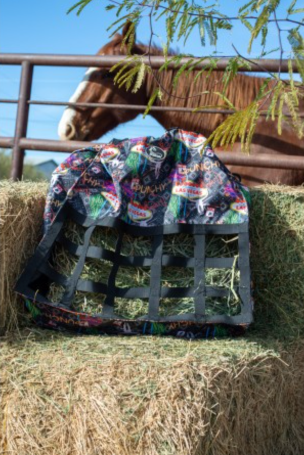 Punchy Vegas Rodeo Trailer Hay Bag