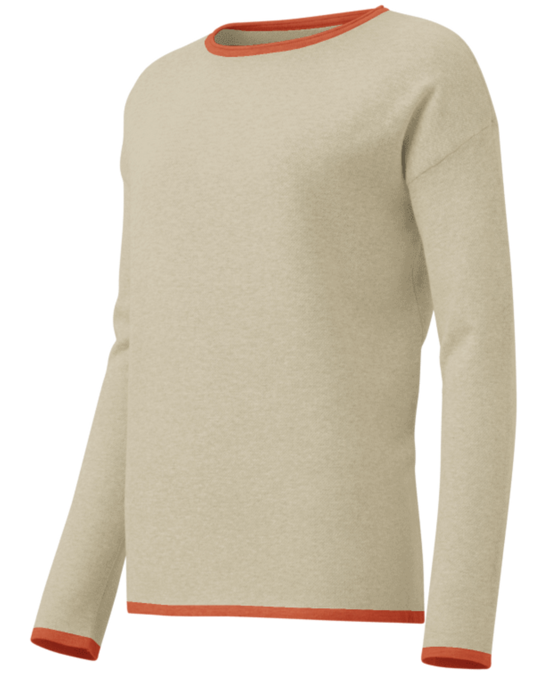 Neon Spur Snaffle Bit Crew-Neck Sweater -Tan