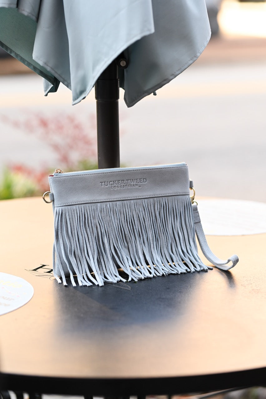 XL Wellington Wristlet Summer Fringe | Limited Edition Tucker Tweed Equestrian