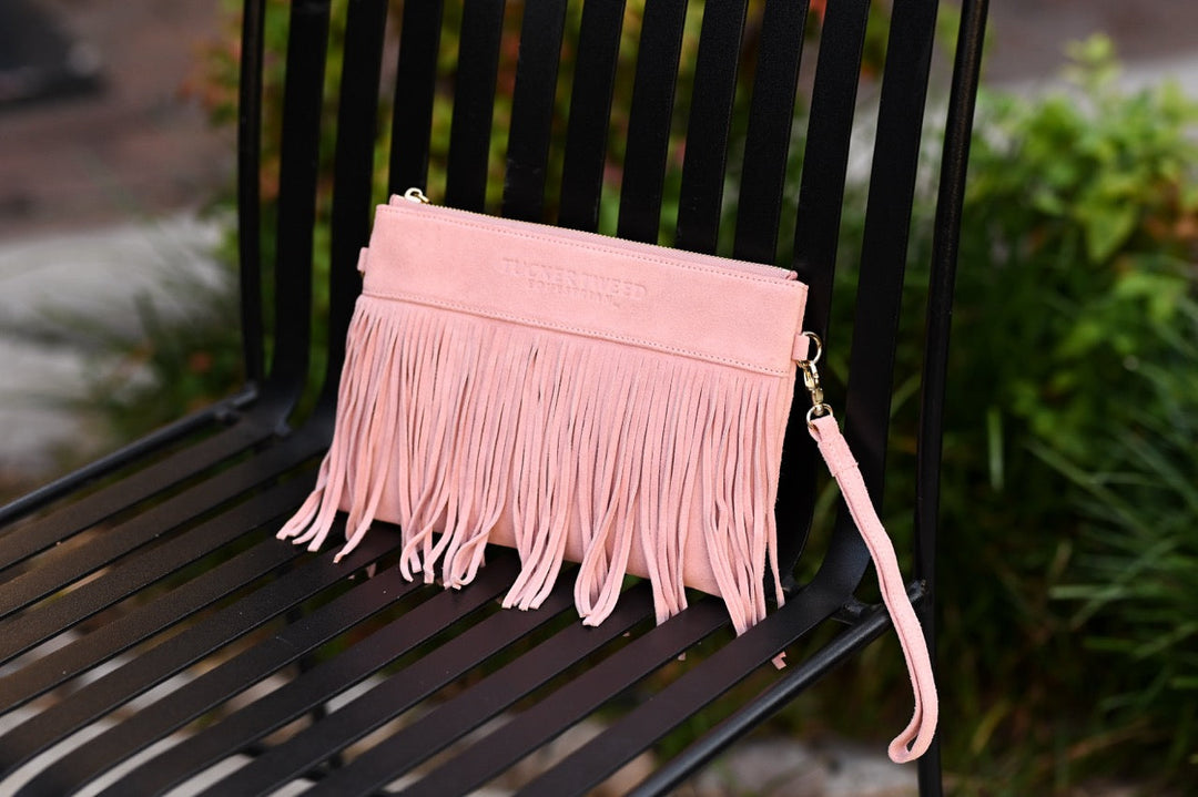 XL Wellington Wristlet Summer Fringe | Limited Edition Tucker Tweed Equestrian