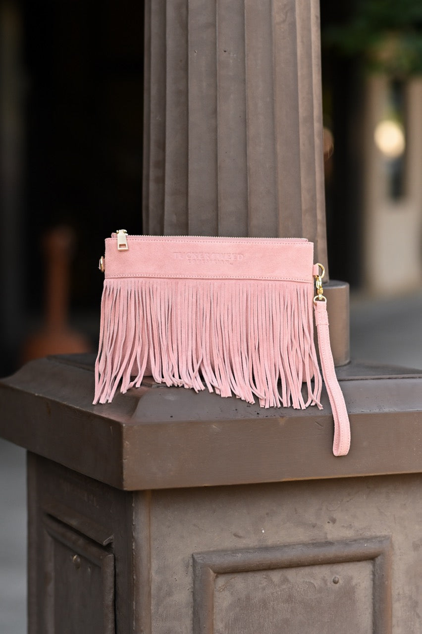 XL Wellington Wristlet Summer Fringe | Limited Edition Tucker Tweed Equestrian